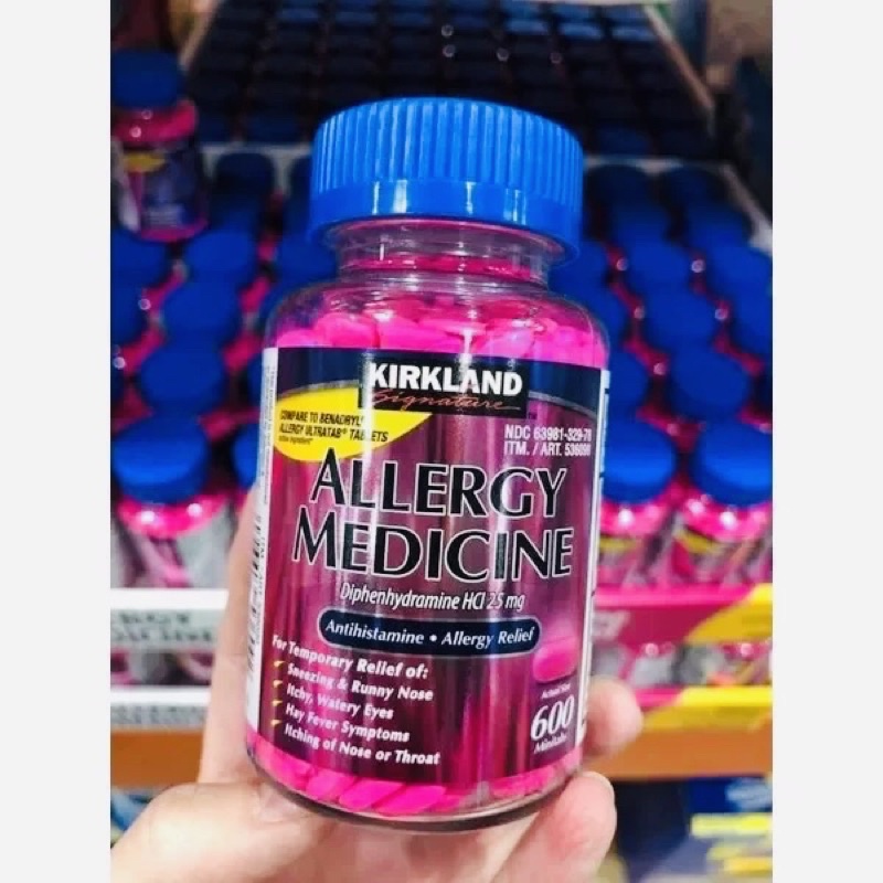 Kirkland ALLERGY MEDICINE 600V AntiALLERGY Box (With bill Purchased In
