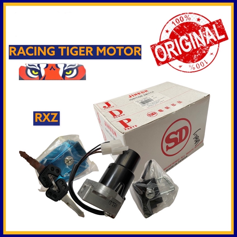 100 ORIGINAL JDP RXZ MAIN SWITCH COMPLETE SET IGNITION SWITCH Shopee
