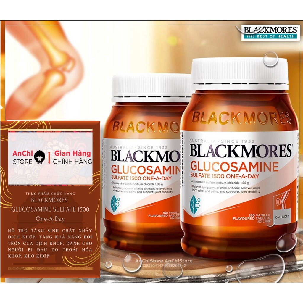 Blackmores Glucosamine Sulfate 1500mg OneADay, helping to regenerate