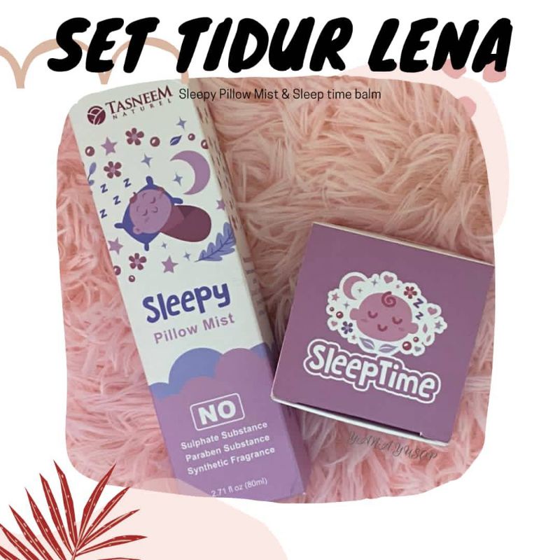 Sleep Time Sleepy Pillow Mist (set tidur lena) Shopee Malaysia