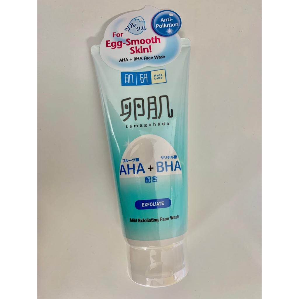 HADA LABO AHA/BHA MILD EXFOLIATING FACE WASH 130G Shopee Malaysia