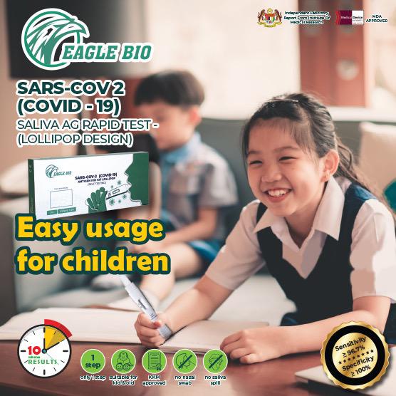 [POST IN 1DAY] Whistling COVID19 Home Rapid Antigen Kit (RTK) Lollipop