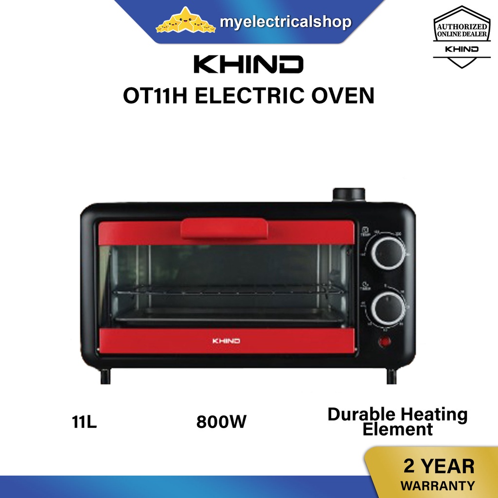 Khind 11L Electric Oven Toaster OT11H with Special Steam Function