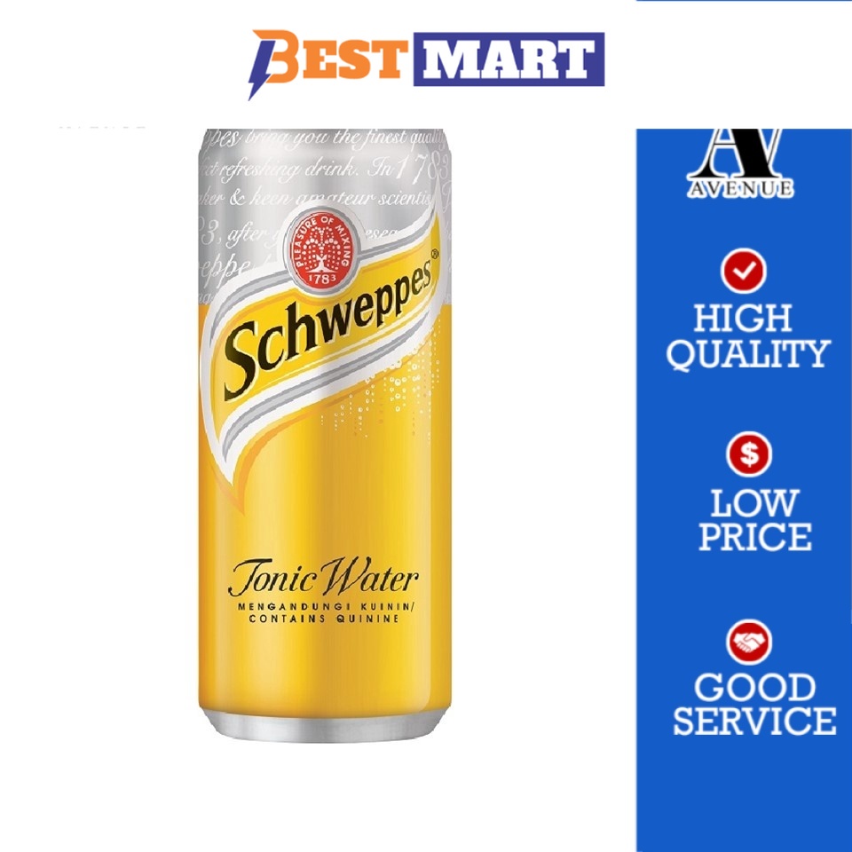 Schweppes Tonic Water Ginger Ale 320ml Shopee Malaysia