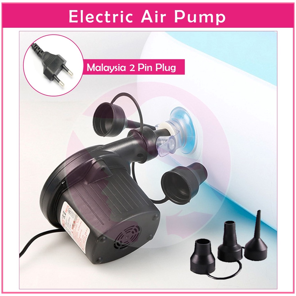 Portable Electric Air Inflation Pump Inflate Deflate Swimming Pool Bed