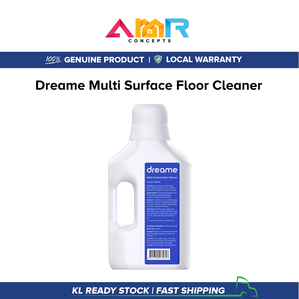 Dreame MultiSurface Floor Cleaner For Dreame H11 Series and W10 Robot