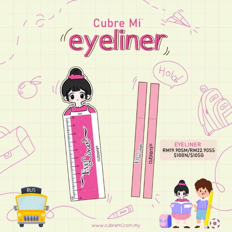 Cubremi Eyeliner Maker Waterproof (ready stock) Shopee Malaysia