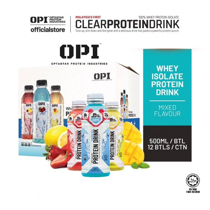 [WHOLESALE] 1st Malaysia OPI Whey Protein Drink Per Carton (12 x 500ml