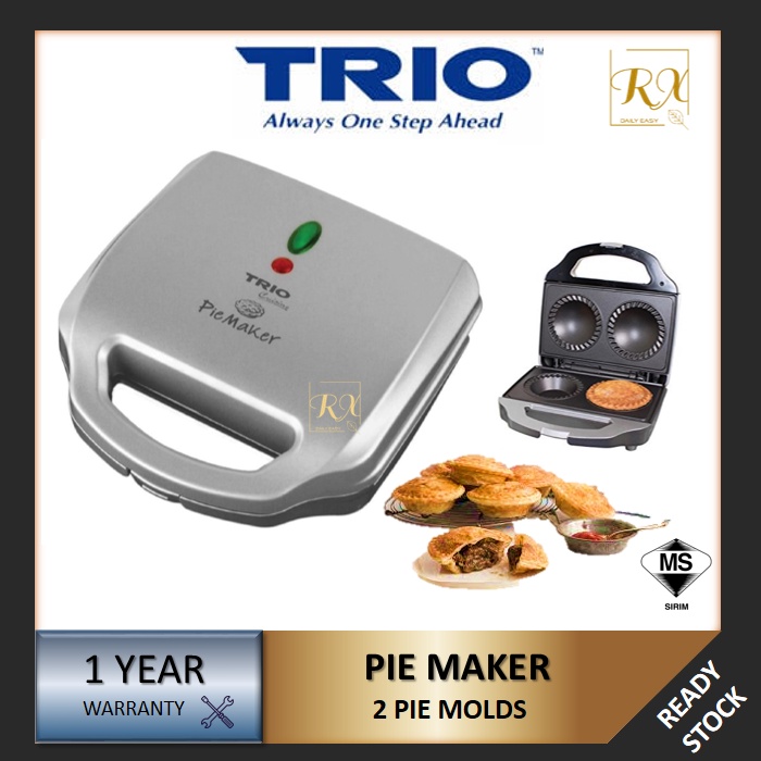 [BUBBLE WRAP] TRIO PIE MAKER TPC220 2 PIE MOLDS / CUPS TPC220 Shopee