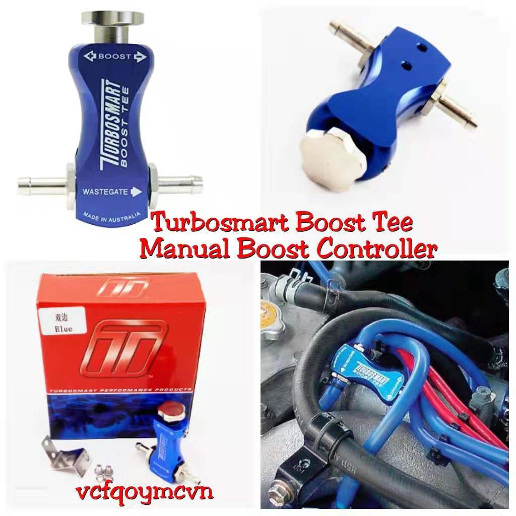 TURBOSMART CAR TURBO TURBINE T BOOST IN CABIN WITH CLIP AND HOSE