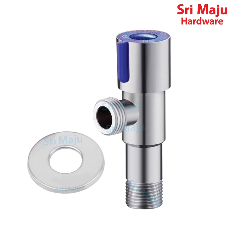 MAJU AVCSS405A Quality Stainless Steel Angle Valve Kitchen Faucet Water Heater Stop Valve Pipe