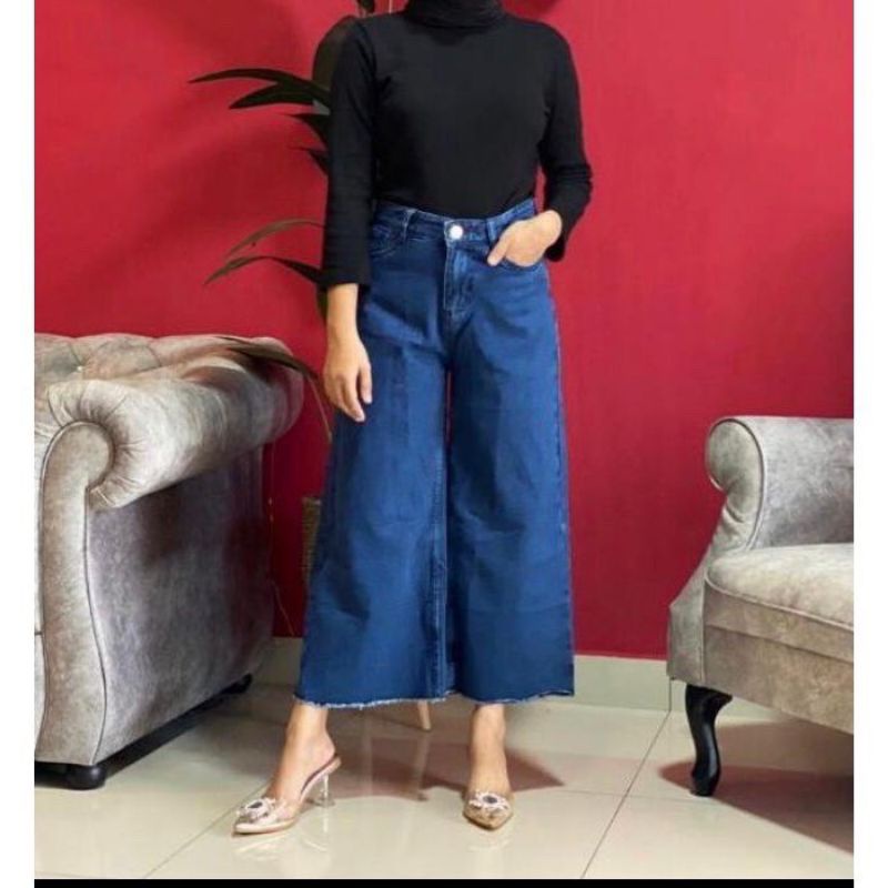 💥Jeans PLAZO Denim [Ready Stock], seluar perumpuan💥 Shopee Malaysia