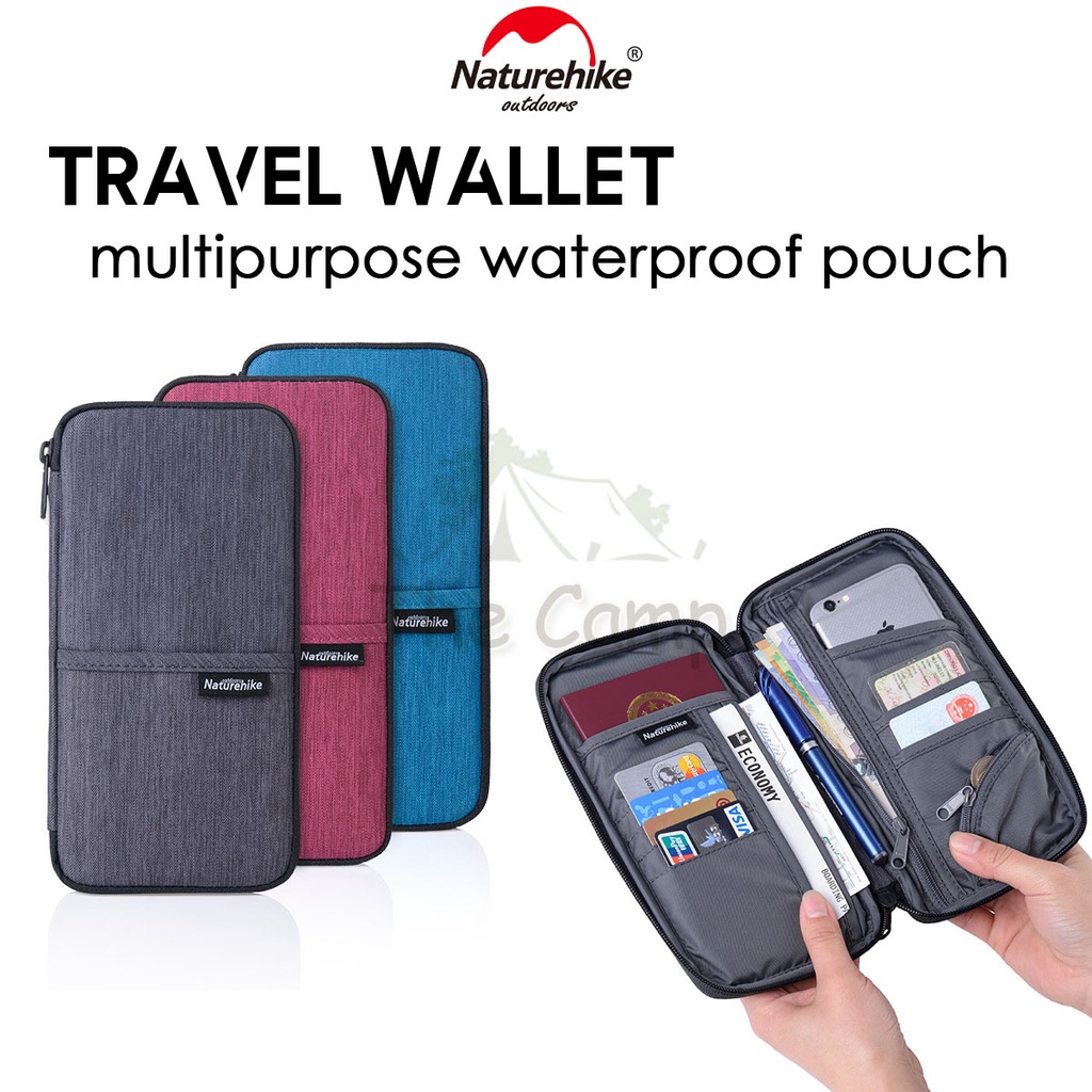 Naturehike Waterproof Travel Wallet Waterproof Passport Holder Coin Bag