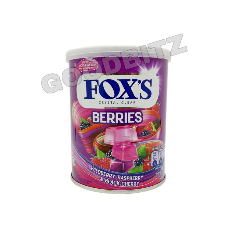 Halal Indonesia Fox's Crystal Clear Candy Tin 180g (Gula Gula Fox's