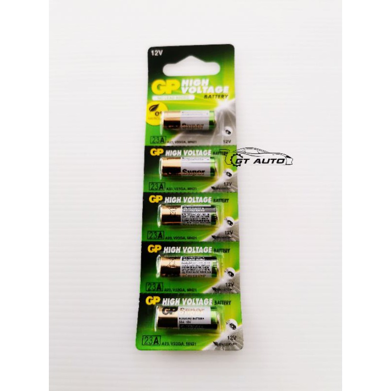 23A GP Super Alkaline Battery 12V Remote Control 1pcs Shopee Malaysia