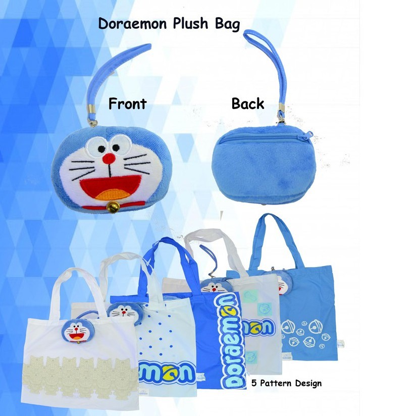 Doraemon Foldable Shopping Bag Shopee Malaysia