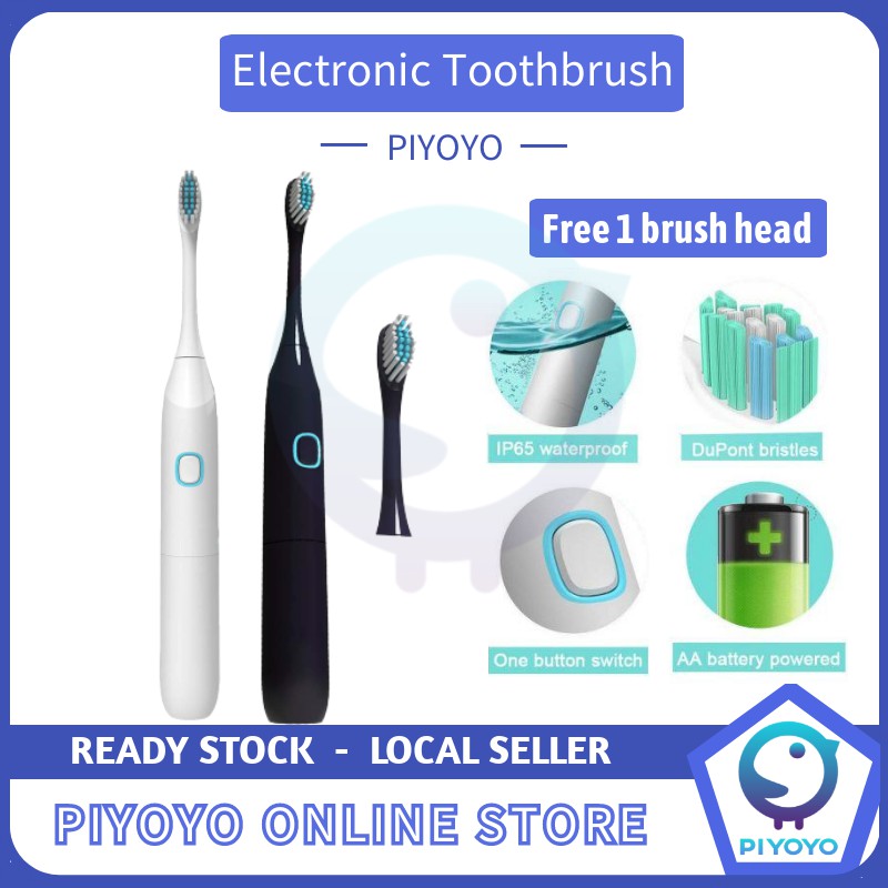 💥Ready Stock💥 Electric Toothbrush Waterproof Electronic Toothbrush Kids