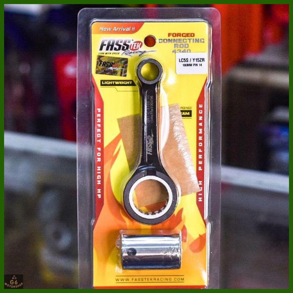 5S CONNECTING ROD RACING PIN PISTON 14MM FASSTEK Y15ZR/FZ150/LC135