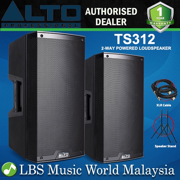 Alto Professional TS312 2000W 12 Inch Active Powered Loudspeaker with