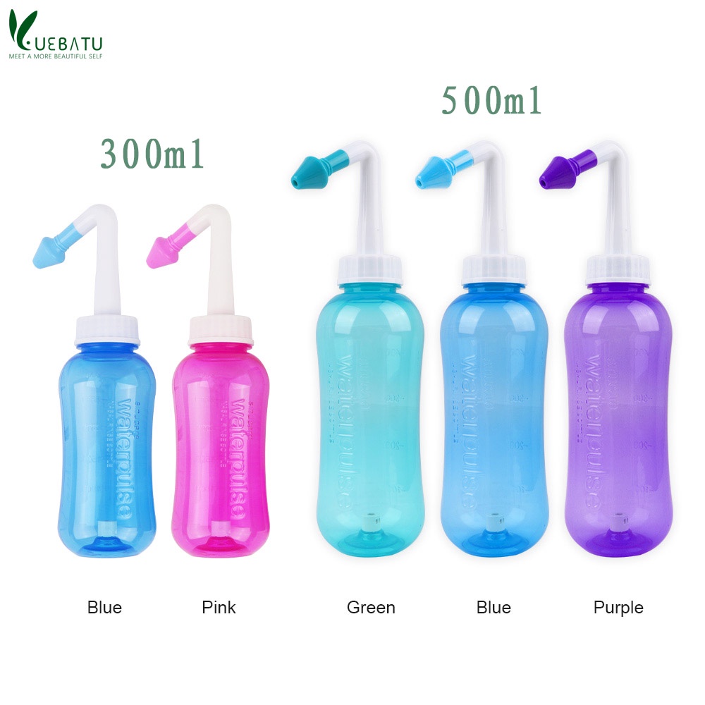 Nasal Washer Nose Cleaner 300ml Nasal Irrigator Nasal Wash Salt Neti Pot Avoid Allergic Rhinitis