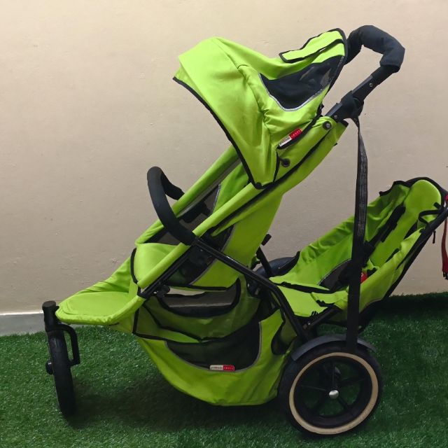 Phil and Teds Twin Baby Stroller Jogger Shopee Malaysia