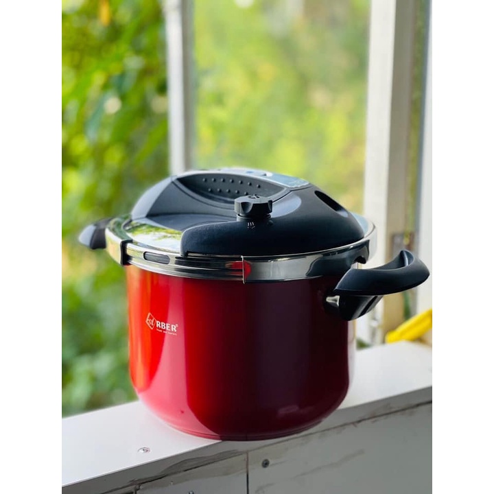 Arber 5 liter pressure cooker, saves time and is as natural when