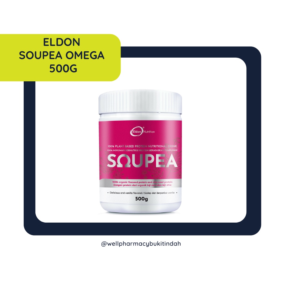 [READY STOCK] ELDON SOUPEA OMEGA 500G NUTRITIONAL FOOD & DRINK