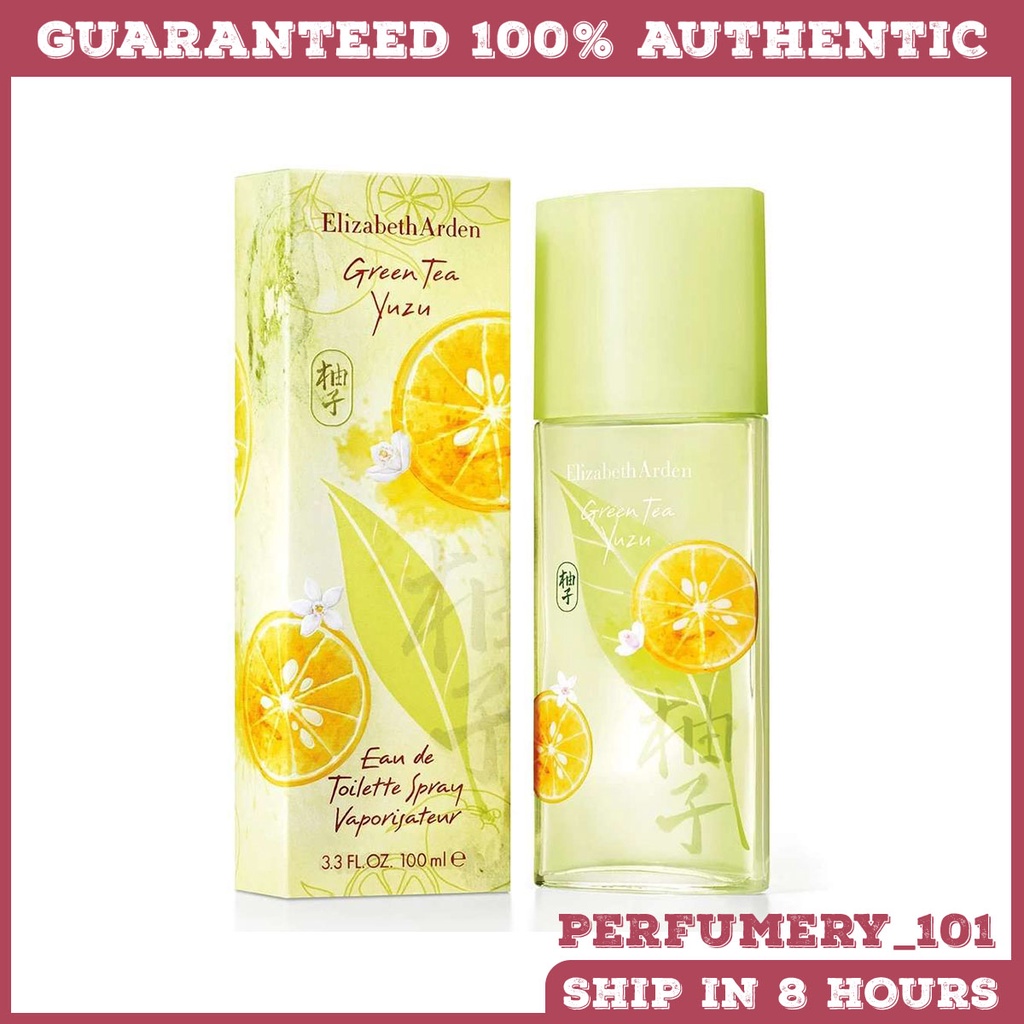 Authentic Elizabeth Arden Green Tea Yuzu 100 ml Eau De Toilette EDT For