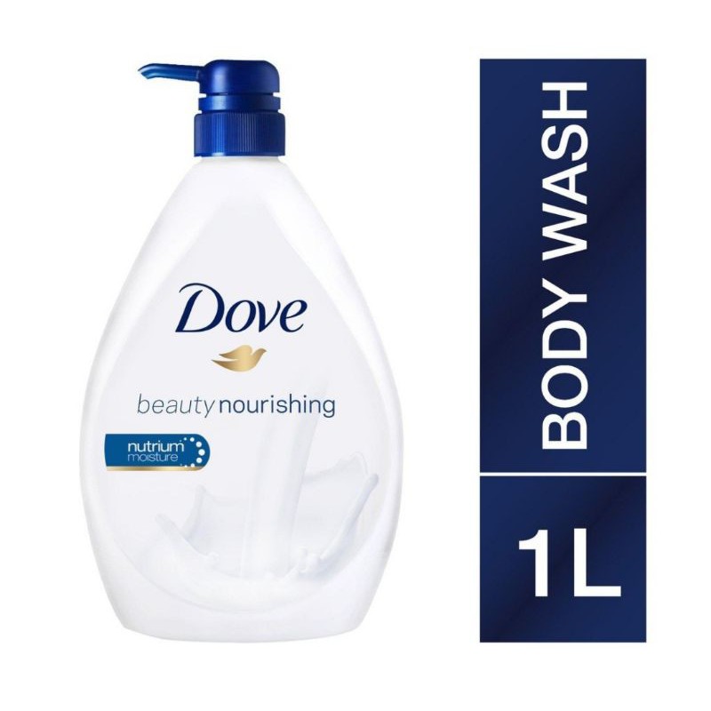 Dove Shower Gel Beauty Nourishing (1L) Ready Stock(West Msia only