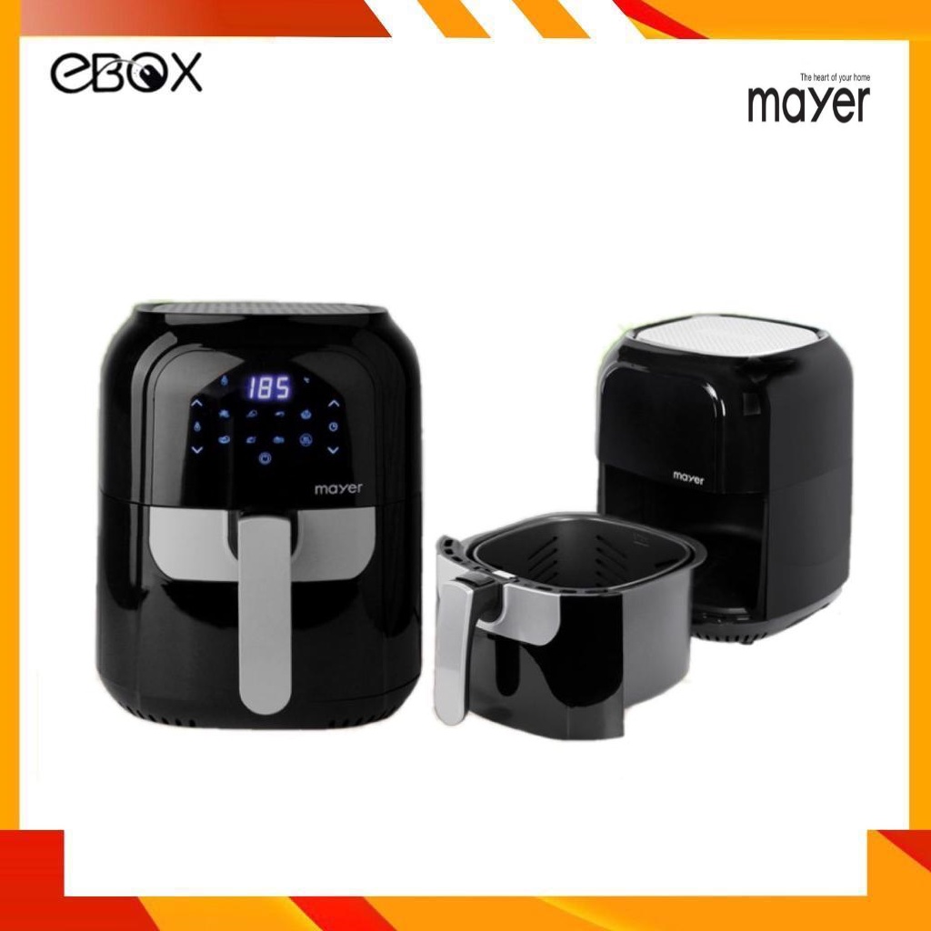 Mayer MMAF501D 5.5L Digital Air Fryer Shopee Malaysia