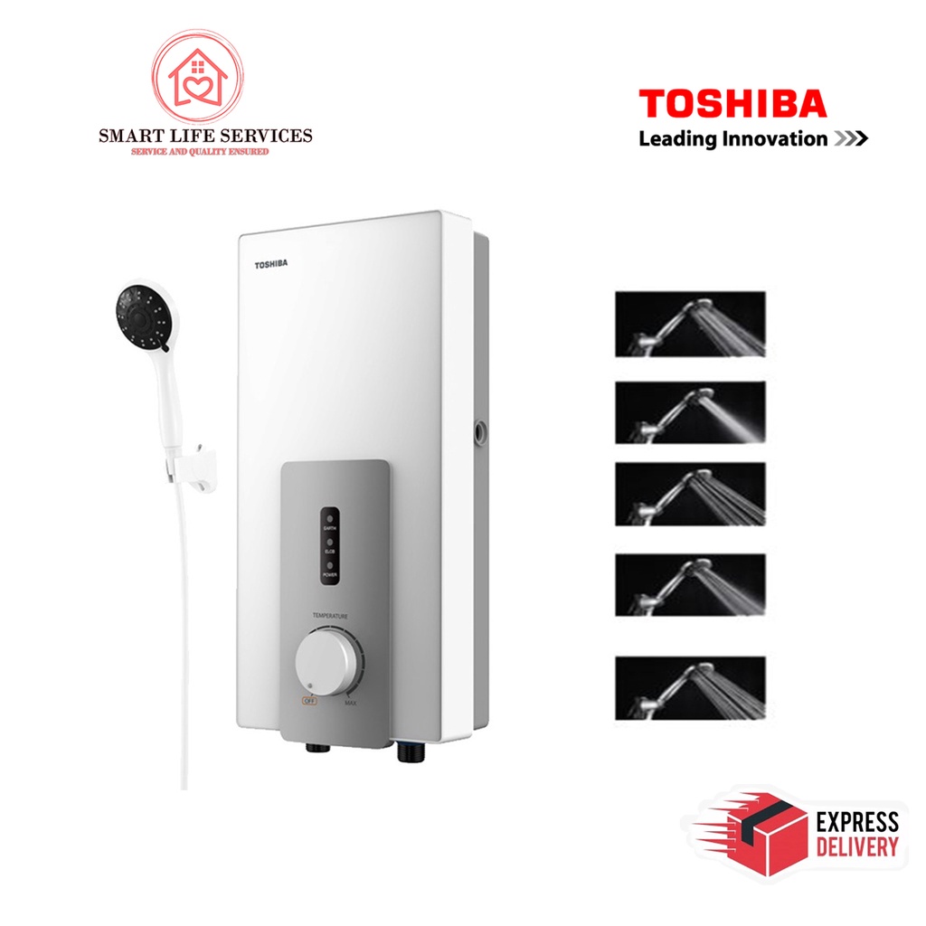 Toshiba Instant Electric Water Heater Without Pump DSK38S5MW Shopee