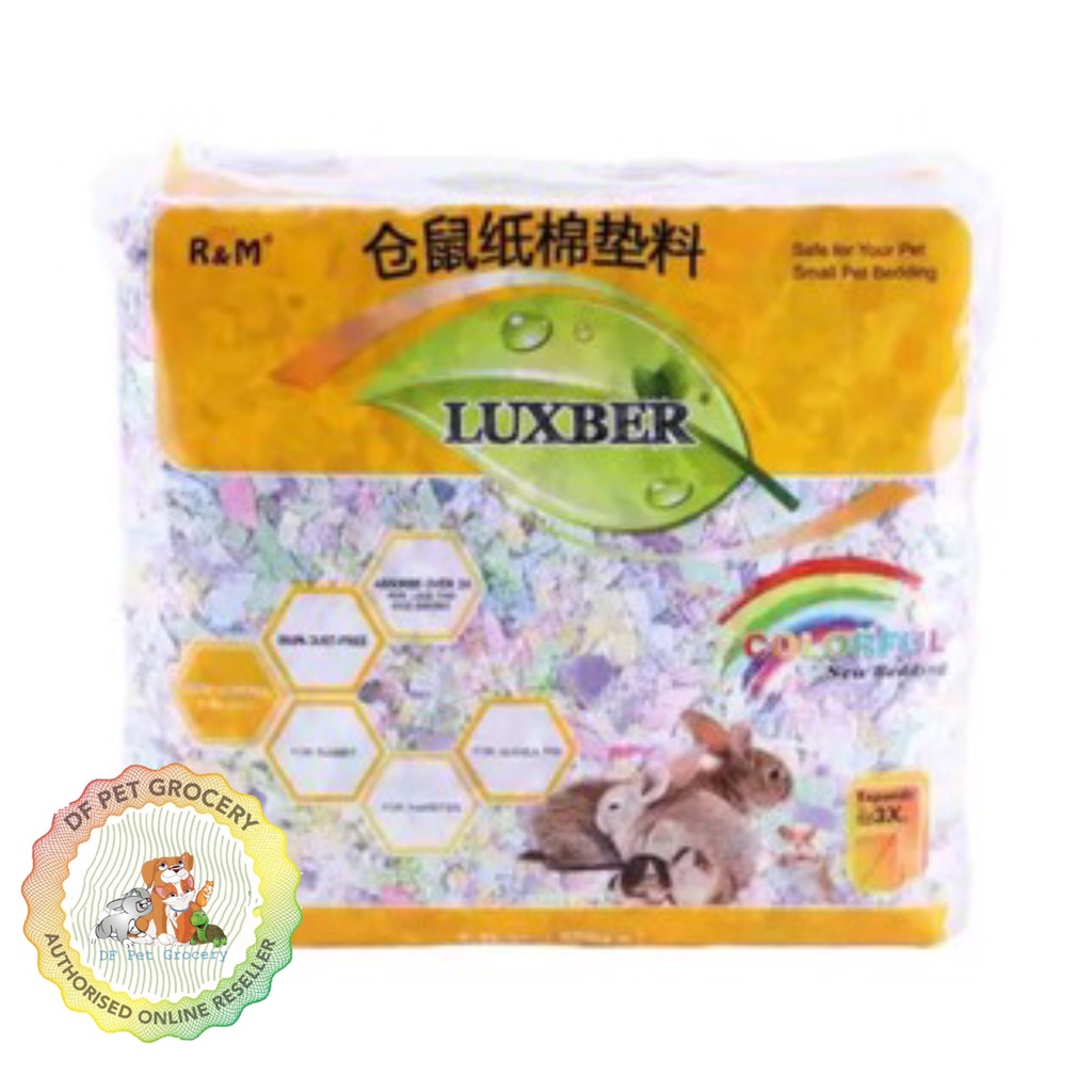 R&M Luxber Paper Bedding 570g For Small Animal & Hamster Bedding