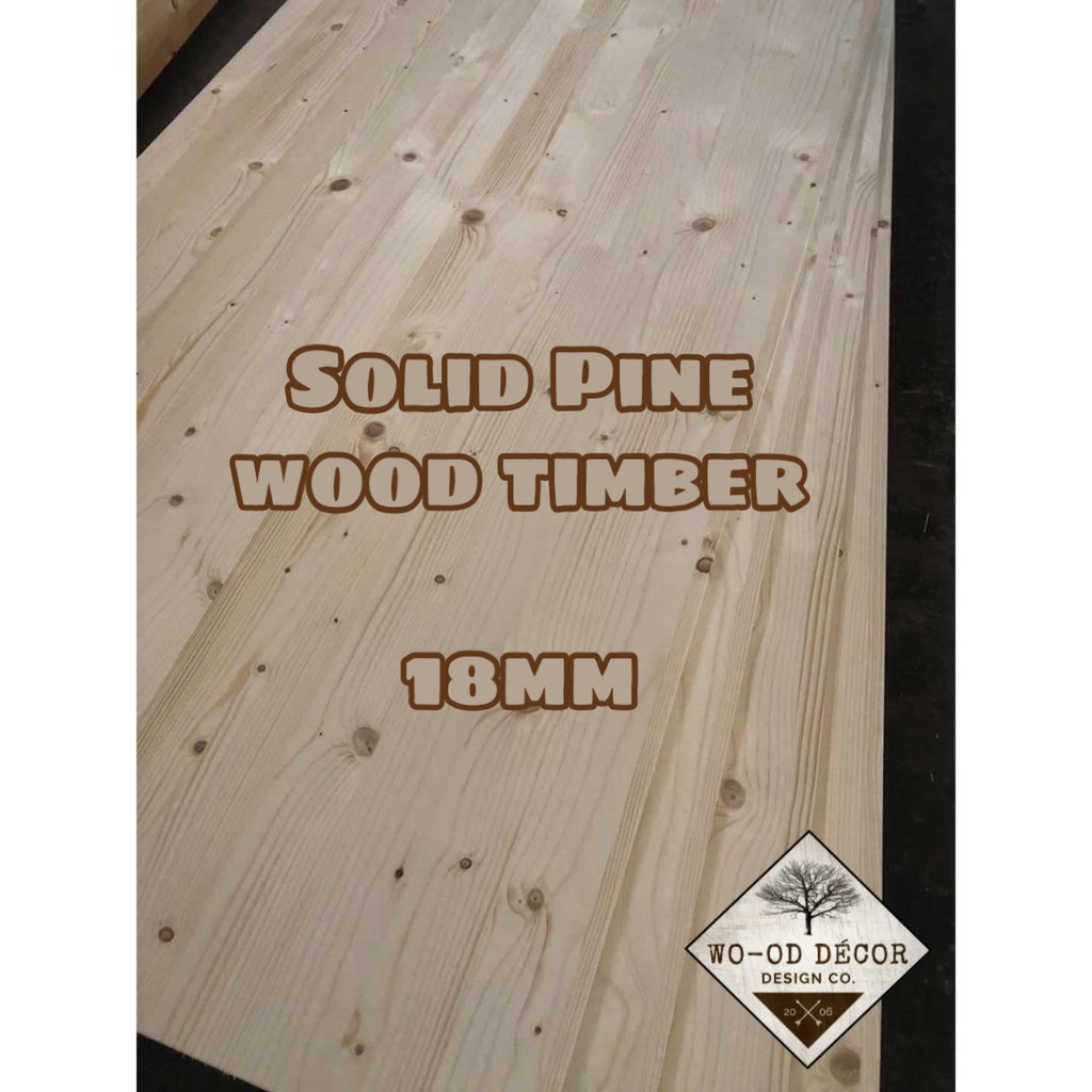 【Width 1200mm】NEW PINE WOOD / WHITEWOOD TIMBER / TIMBER BOARD / KAYU