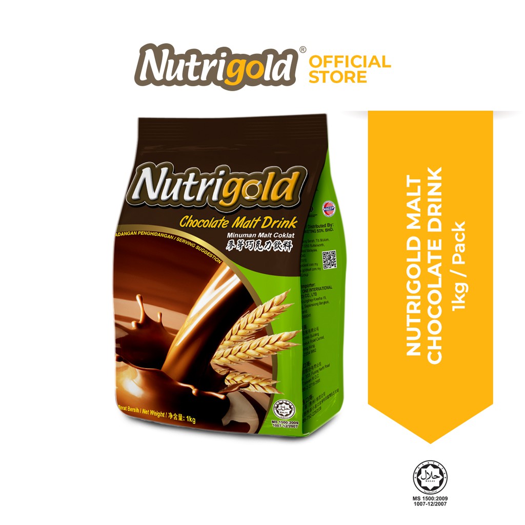 NUTRIGOLD Instant Chocolate Malt Drink (1kg / Pack) Shopee Malaysia