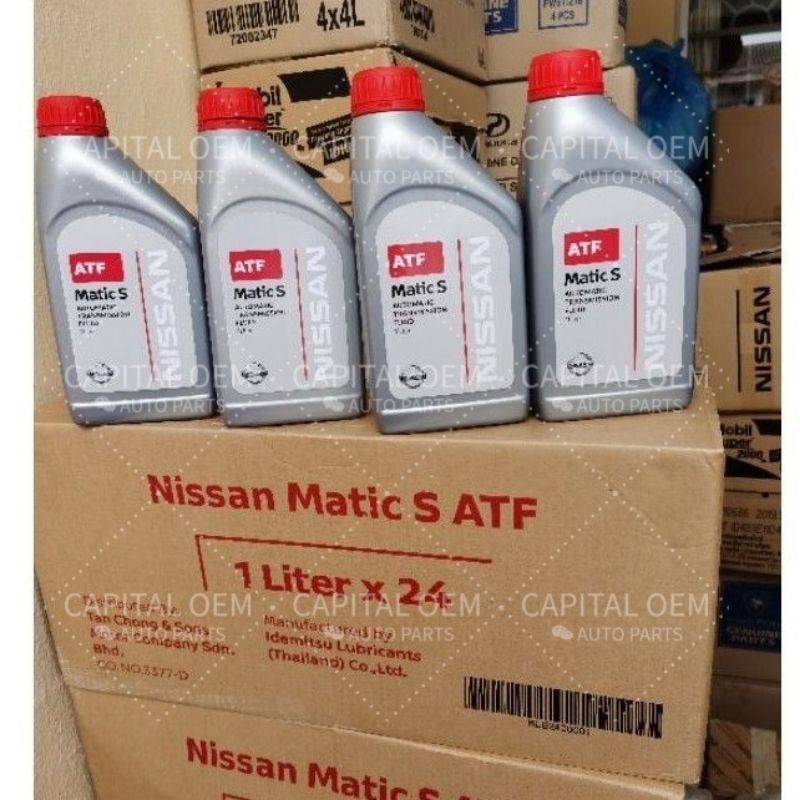 Nissan Matic S Automatic Transmission Fluid ATF 1 Litre ALMERA N17