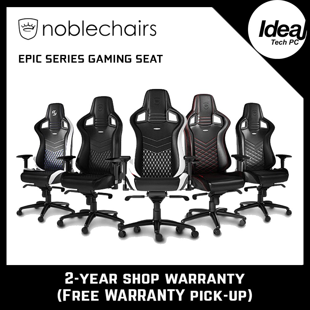 NobleChairs Epic Series Gaming Chair Shopee Malaysia