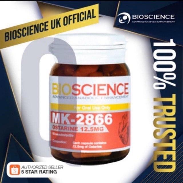 🔥ORIGINAL🔥Bioscience Sarms OSTARINE MK2866 12.5mg 60caps Shopee Malaysia