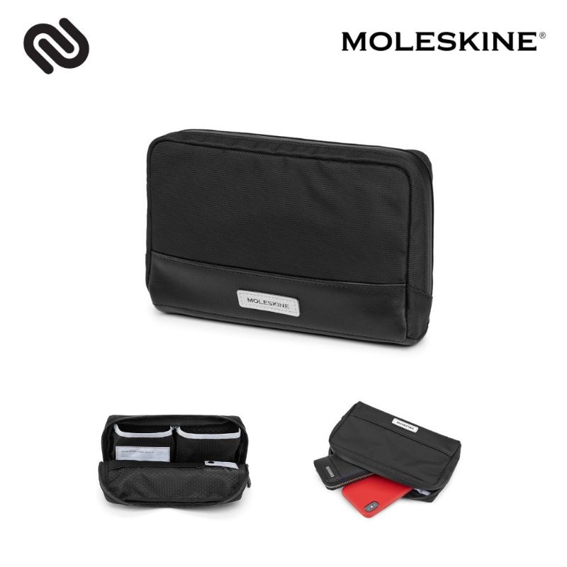 MOLESKINE JOURNEY METRO CABLE POUCH (WELL USED) Shopee Malaysia