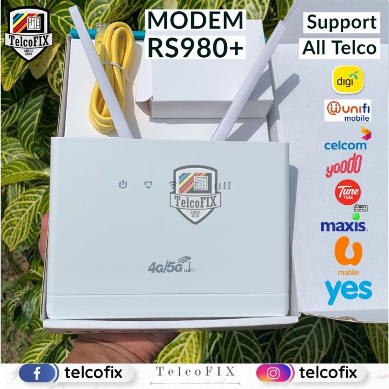 Router RS980+ Modem Unlimited | Shopee Malaysia