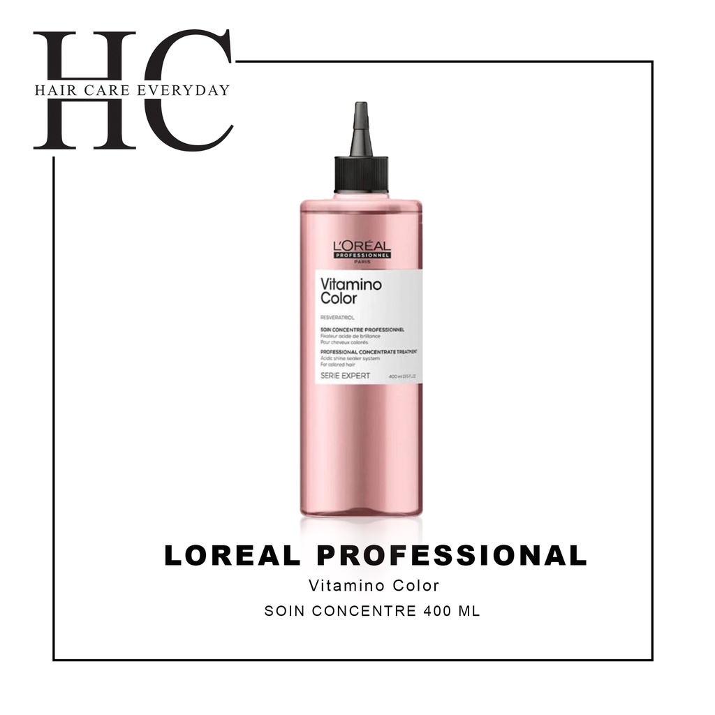 Loreal Professionnel Vitamino Color Acidic Shine Sealer Concentrate Hair Treatment 400ml ( For