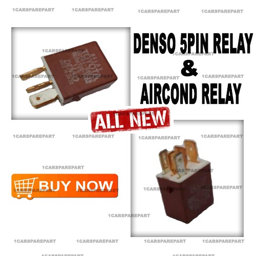 DENSO 5PIN RELAY , AIRCOND RELAY (MADE IN JAPAN ) Shopee Malaysia