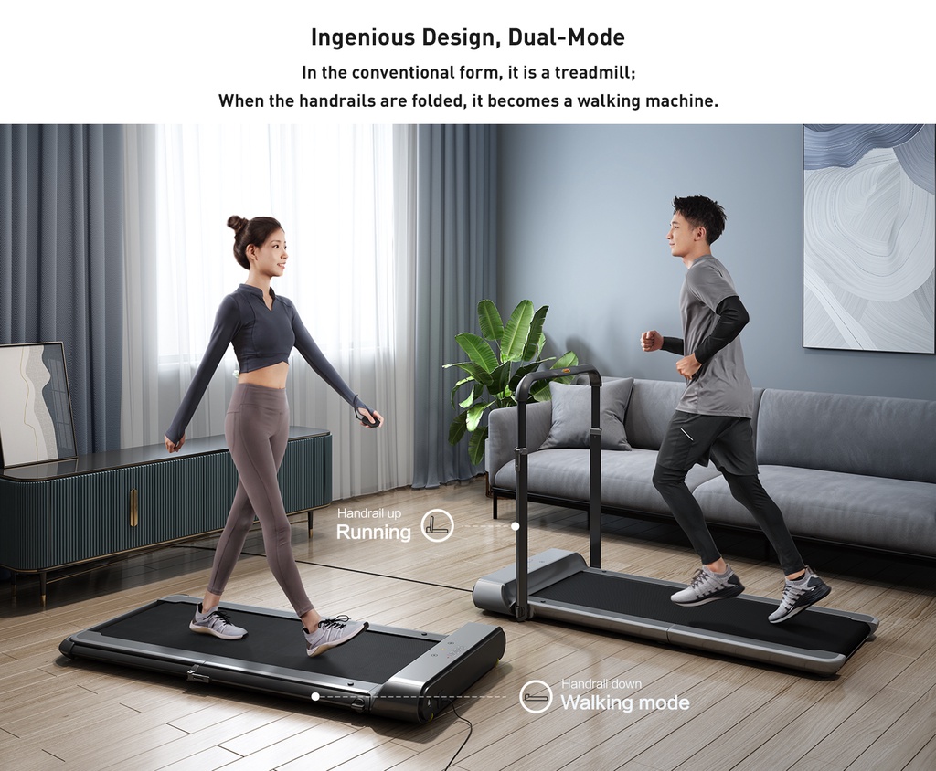 Xiaomi Kingsmith Walking Pad R1pro Foldable Treadmill 2 In 1 Walking Running Machine Fitness