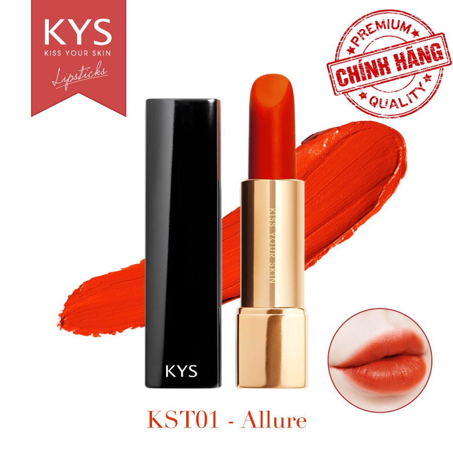 Kys Honey LeadFree Chocolate Red Matte Lipstick 4g Shopee Malaysia