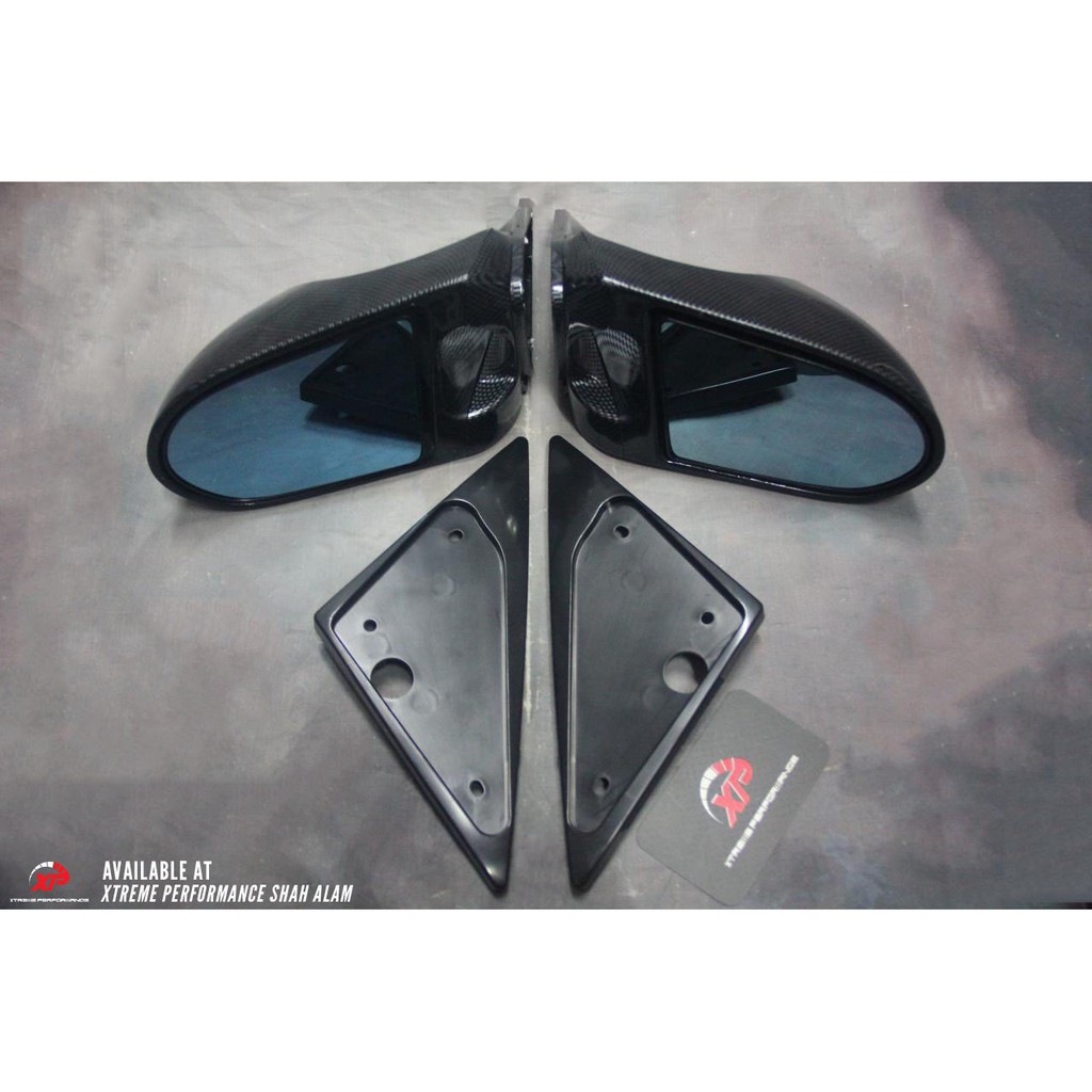SPOON SPORT SIDE MIRROR SET EVO 1 2 3 WIRA SATRIA CARBON FINISH