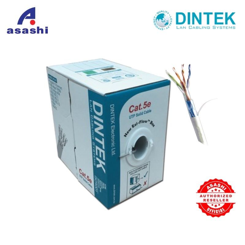 Dintek Cat5e UTP 305M Network Cable Box (11010303X) Shopee Malaysia