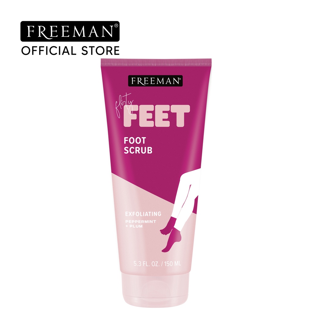 Freeman Beauty Peppermint & Plum Foot Scrub Shopee Malaysia