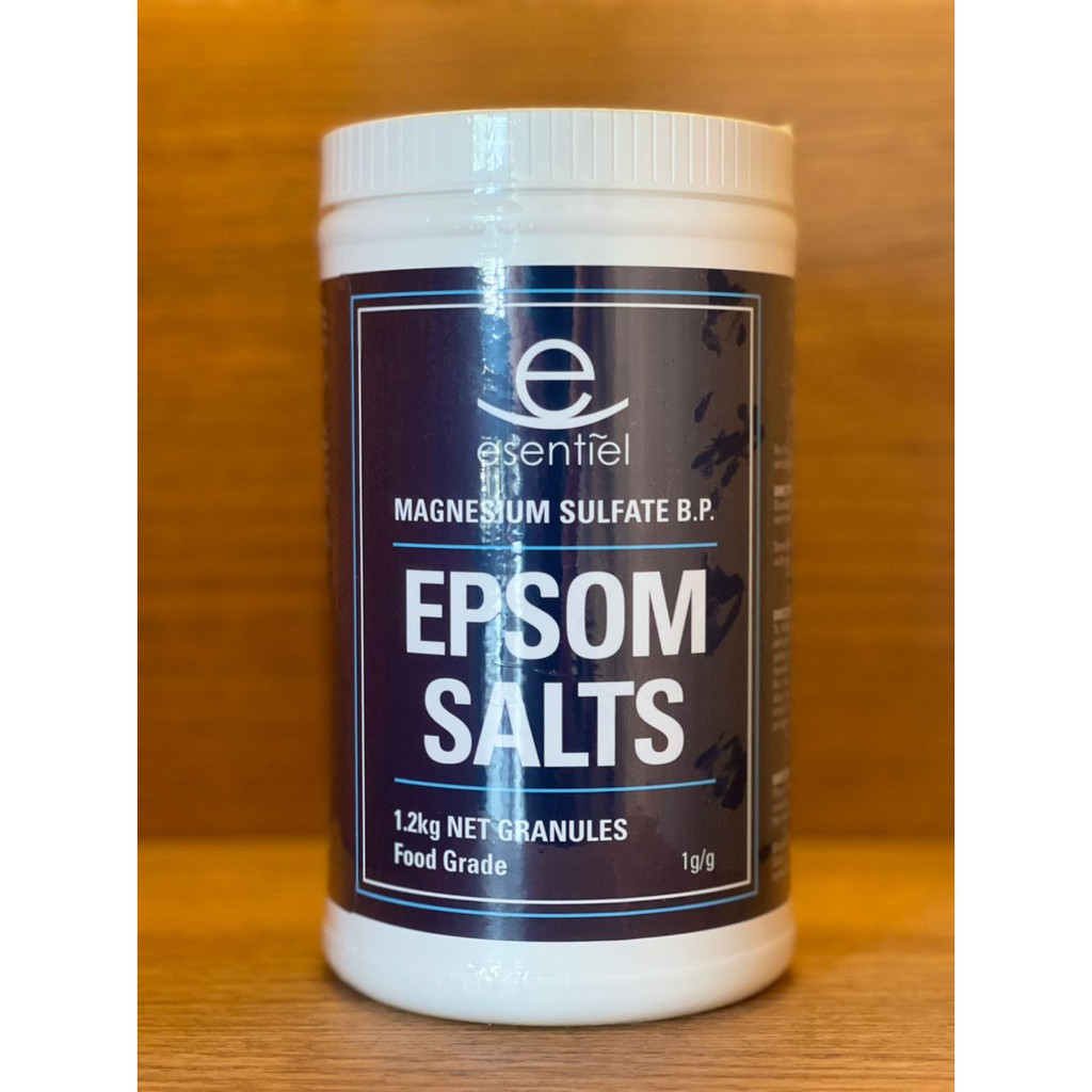 EPSOM SALTS 1.2KG (relieve pain and muscle cramps) EXP 11/2028 Shopee