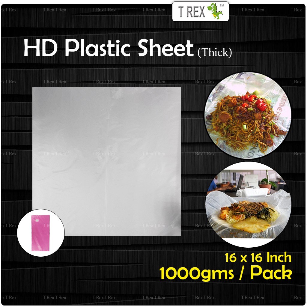 1 kg HD Plastic Sheet / Food Packaging Plastic Sheet (Food / Vegetable