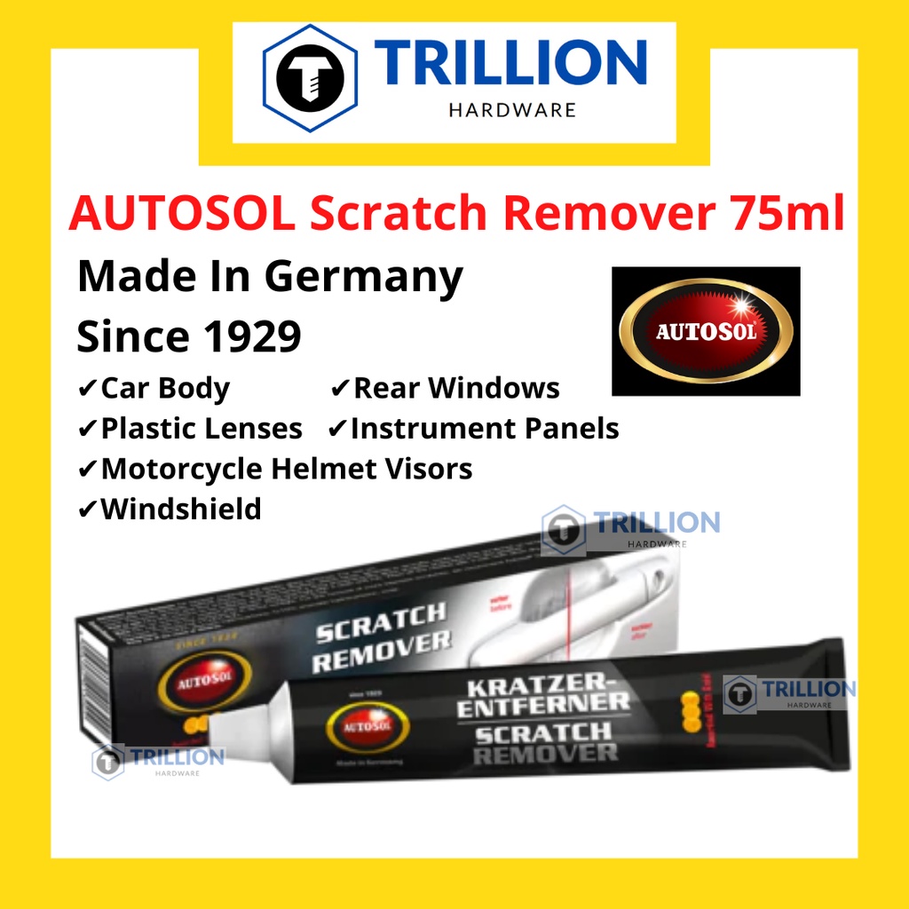 [Ready Stock] Autosol Scratch Remover Hilang Calar Polish Pembaikan Calar *MADE IN GERMANY* 75