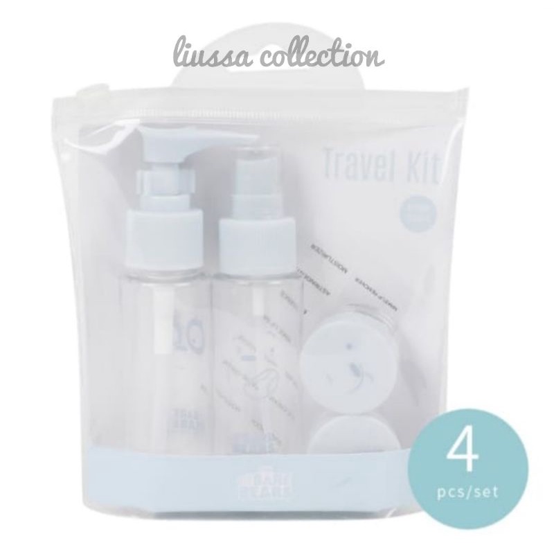 Miniso Travel Kit Miniso We Bare Bears Travel Kit Shopee Malaysia